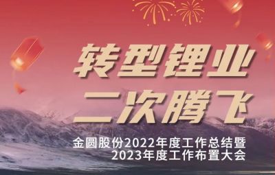 金圓頭條 | 金圓股份2022年度工作總結(jié)暨2023年度工作布置大會圓滿召開！